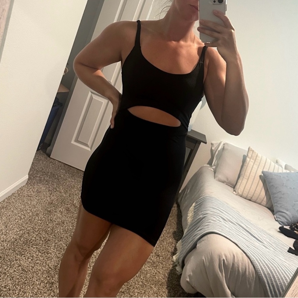 Black Cutout Dress